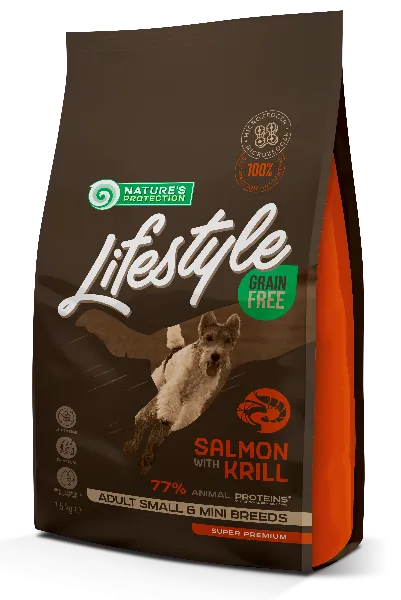Nature's Protection Lifestyle Mini Adult Dog (Лосось и криль)