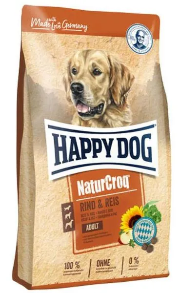 Happy Dog NaturCroq (Говядина и рис) 4 кг