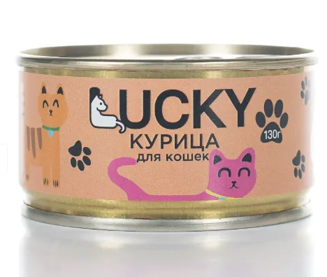 Lucky Консервы для кошек (Курица)