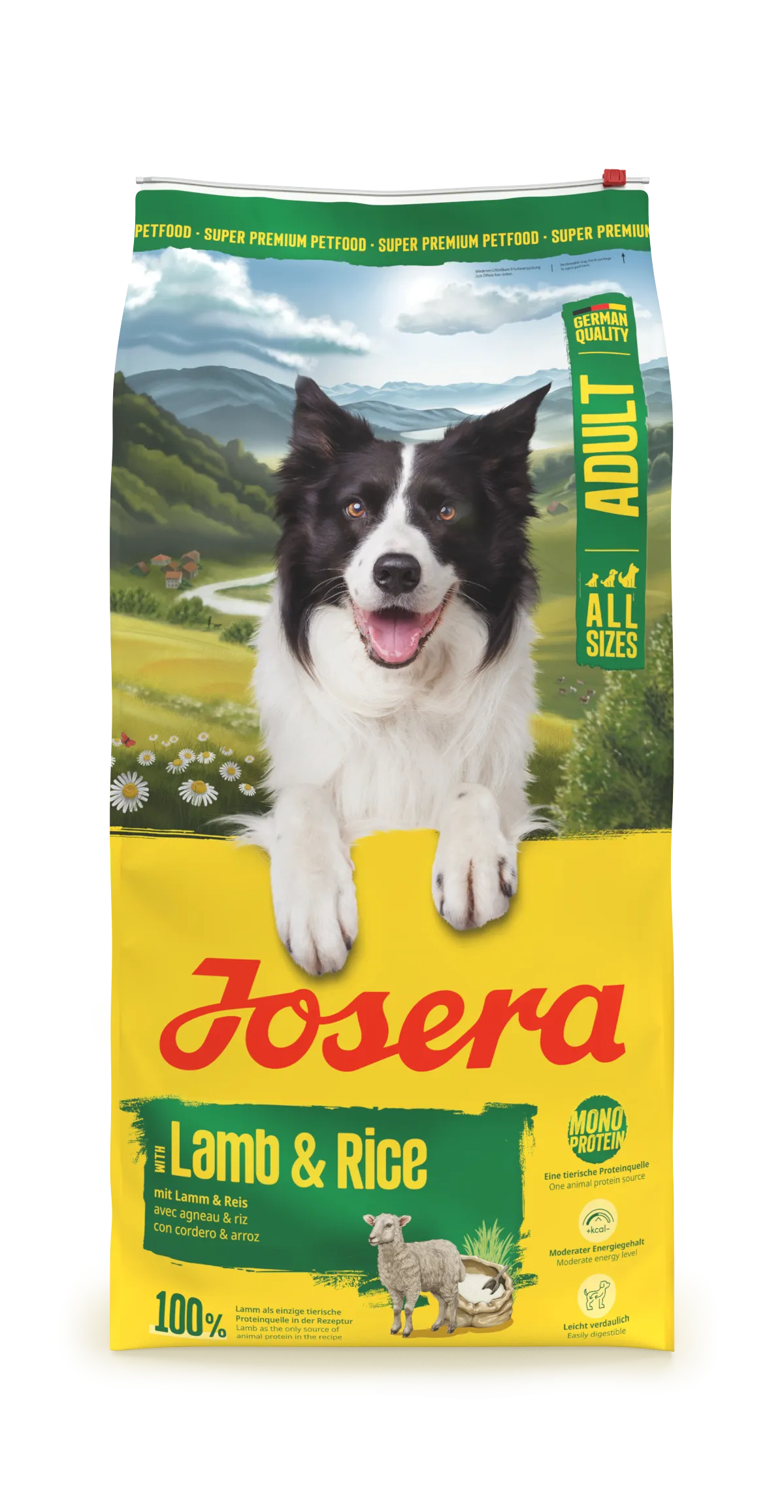 Josera Lamb & Rice Adult, 12,5 кг