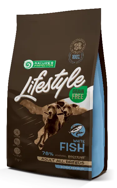 Nature's Protection Lifestyle Adult Dog (Белая рыба)