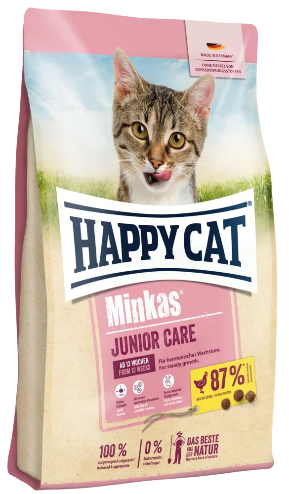 Happy Cat Minkas Junior Care (Птица)