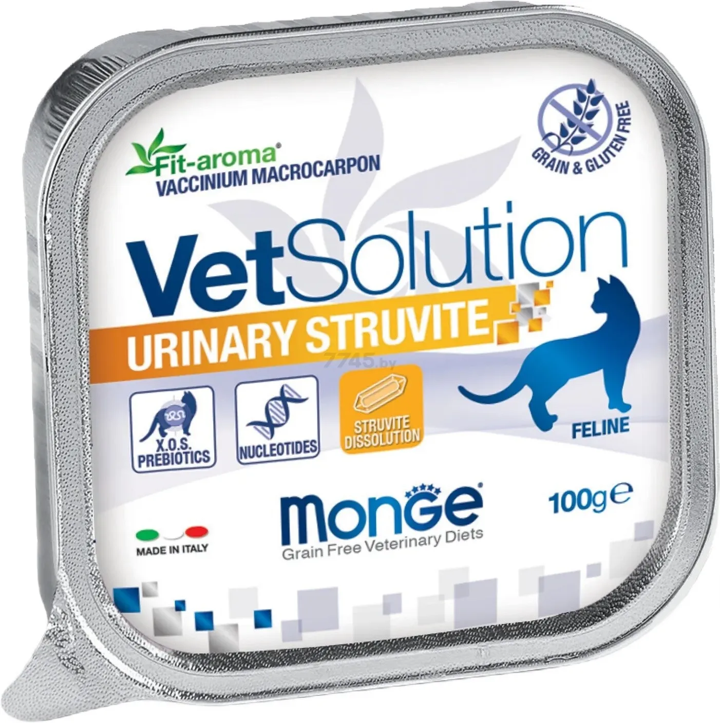 Monge Консервы VetSolution Urinary Struvite Cat (Курица, лосось)