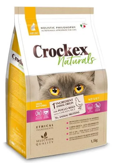 Crockex Natural Adult (Курица, рис)