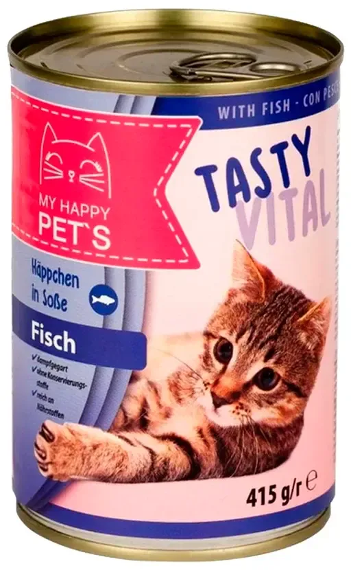 My Happy Pets Консервы для кошек (Рыба)