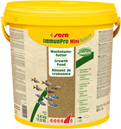 Sera Корм гранулы для выращивания мелких рыб "ImmunPro Mini Nature"