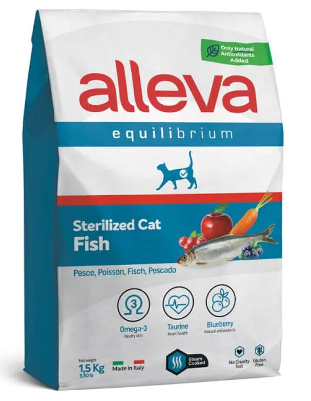Alleva Equilibrium Sterilized Cat (Рыба)