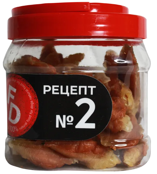 For Dogs Рецепт №2 - Заячьи ушки с филе зайца