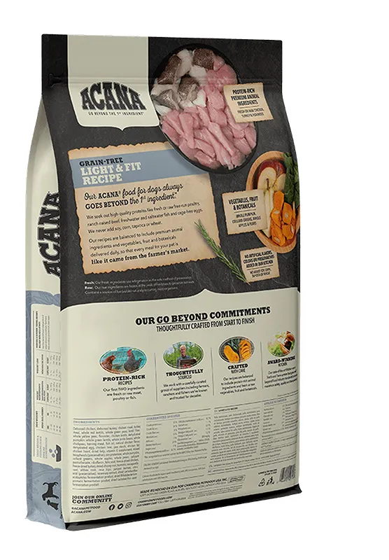 Корм ACANA LIGHT & FIT Dog