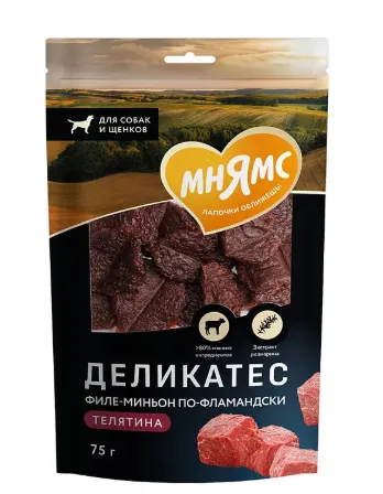 Мнямс Филе миньон по-фламандски для собак