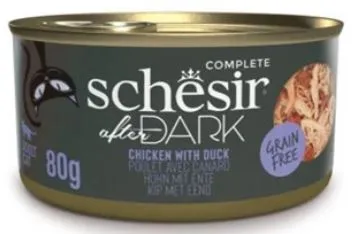 Schesir After Dark (Курица, утка в бульоне), 80 г