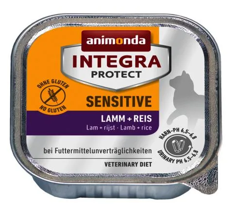 Влажный корм Animonda Integra Protect Sensitive Cat (Ягненок, рис)