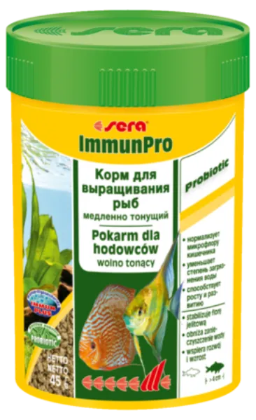 Sera Корм гранулы для выращивания всех видов рыб "ImmunPro"
