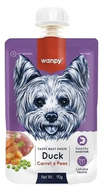 Wanpy Dog Мясное пюре из утки