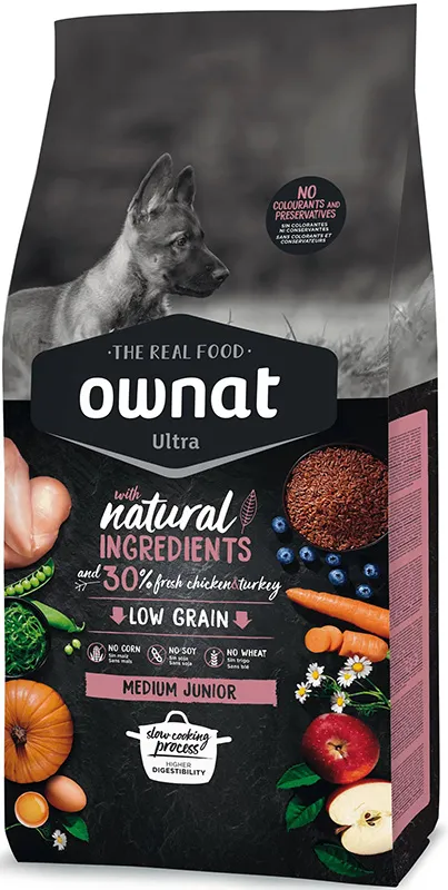 OWNAT Ultra Medium Junior (Курица, индейка)