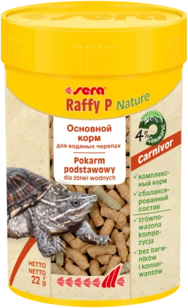 Sera Корм палочки для водных черепах "Raffy P"