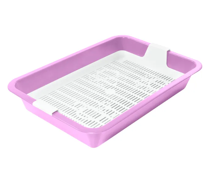 Gamma Туалет c сеткой мини Барсик, 325х235х60 мм для котов