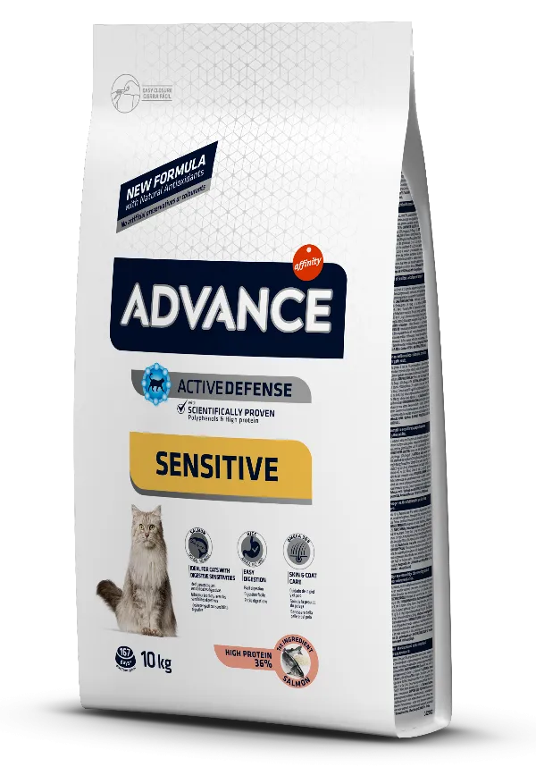 Advance Cat Adult Sensitive (Лосось и рис)