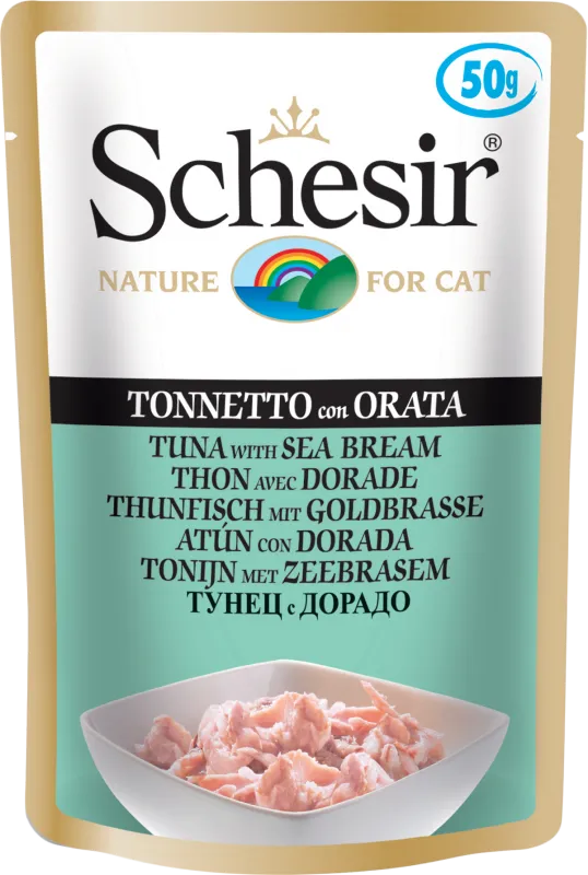 Schesir Tuna Orata (Тунец, дорадо) 50 г х 10 шт