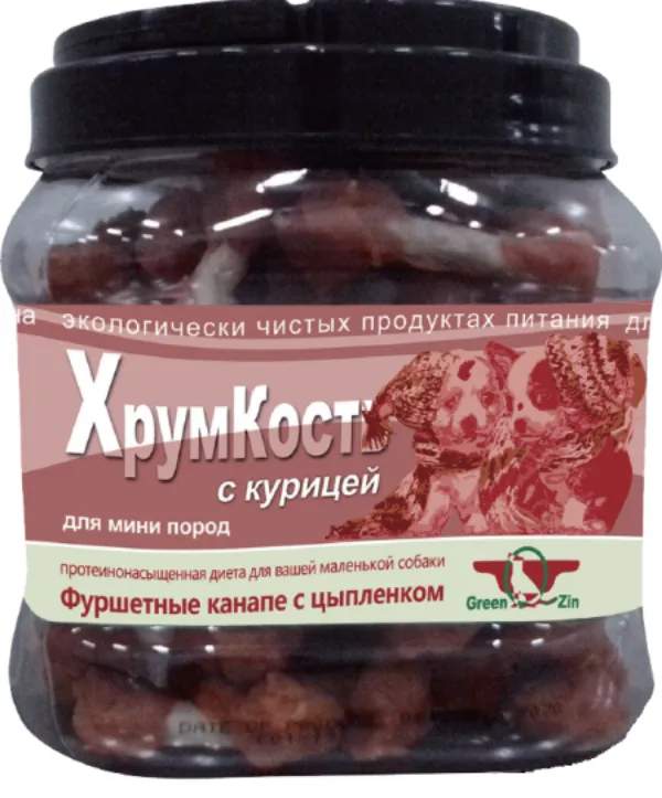 GreenQZin "Миники Хрумкость 2" (Фуршетные канапе с цыпленком)