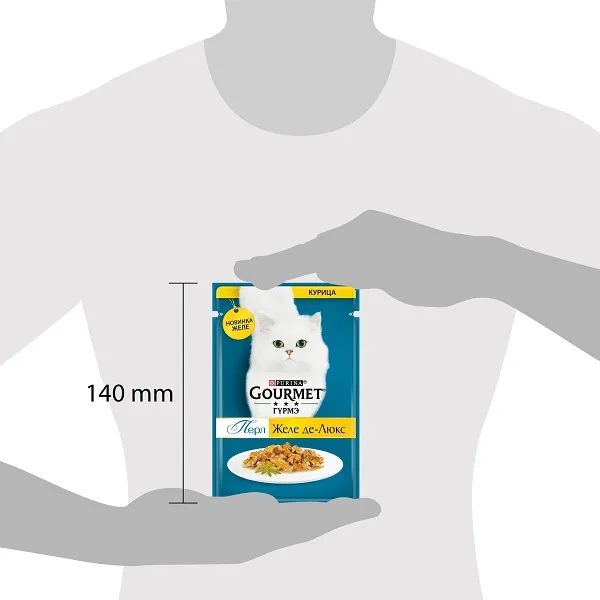 Консервы Gourmet Перл Желе-Де-Люкс с курицей в желе