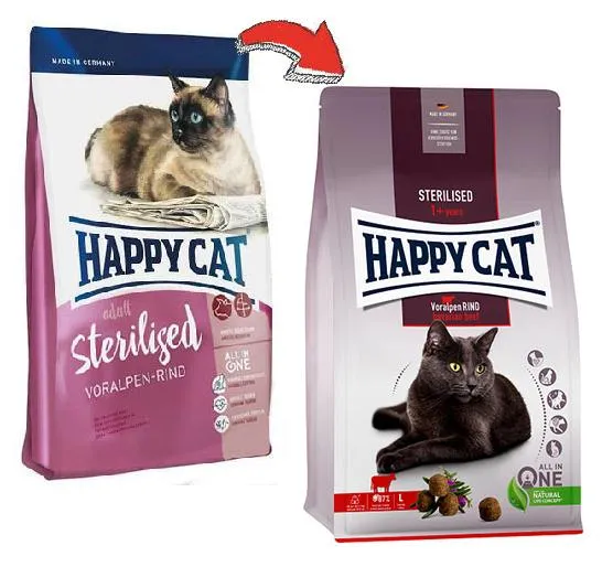 Happy Cat Sterilised Voralpen-Rind (Баварская говядина)