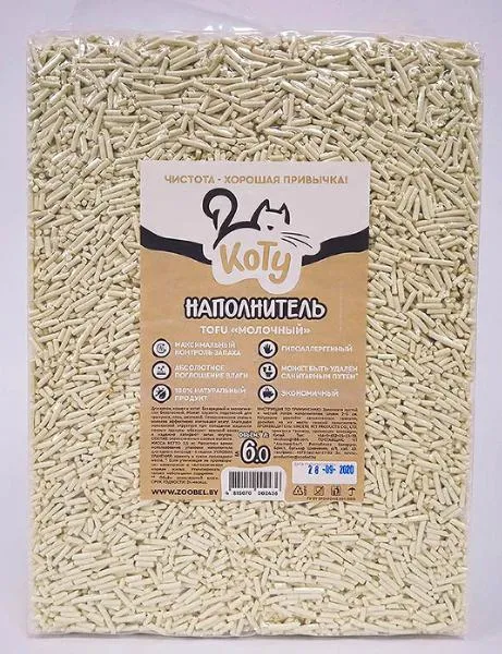 КОТУ Наполнитель TOFU Молочный