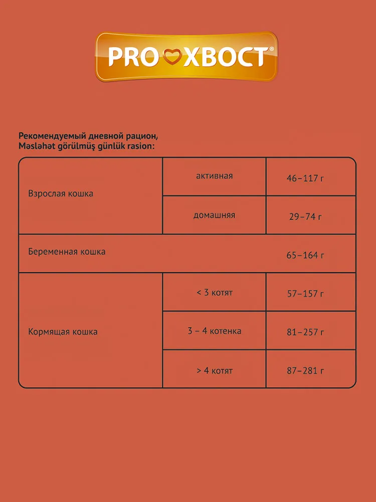 Proхвост для кошек (Говядина)
