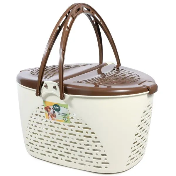 Triol 1040-2 Переноска из пластика овальная S