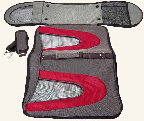 Сумка-переноска Trixie Alina Carrier (антрацит/бордовый)