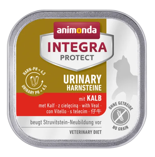 Влажный корм Animonda Integra Protect Urinary Harnsteine Cat (Телятина) Влажный корм Animonda Integra Protect Urinary Harnsteine Cat (Телятина)