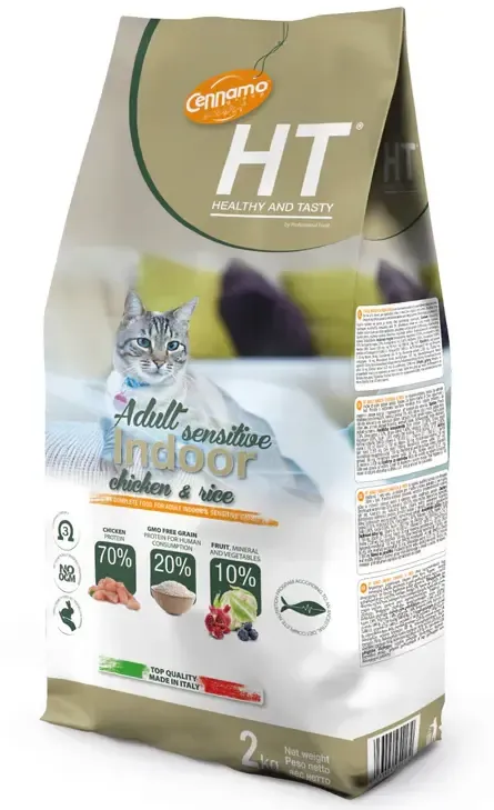 Cennamo HT Cat Indoor Sensitive (Курица, рис)