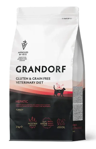 Grandorf Vet Cat Hepatic (Индейка)