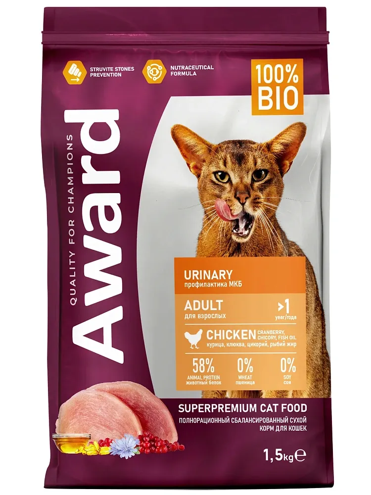 Award Cat Urinary (Курица)