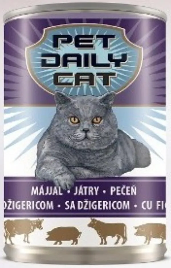 Piko Pet Консервы "Pet Daily Cat Liver" 415 г