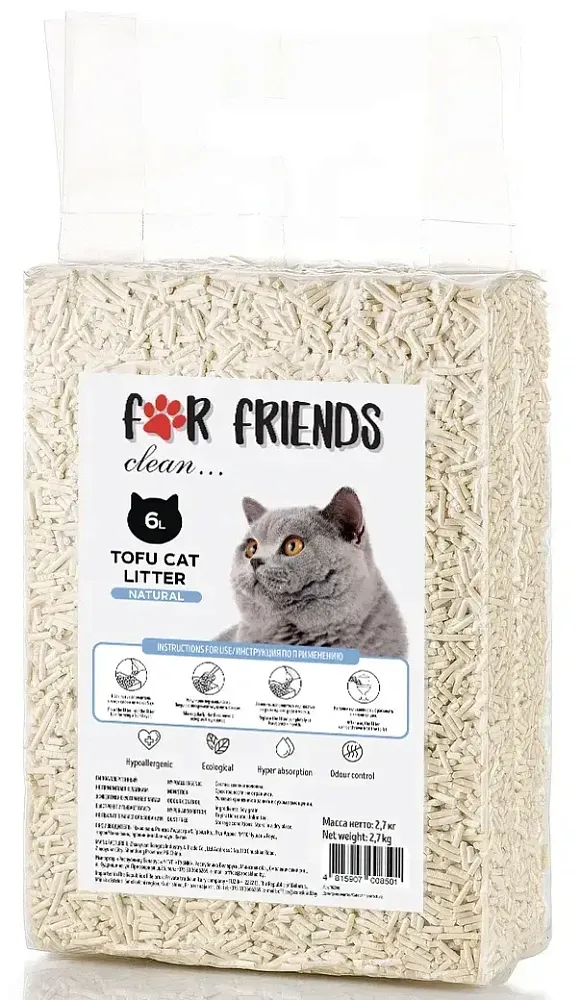 For Friends Наполнитель Tofu Natural