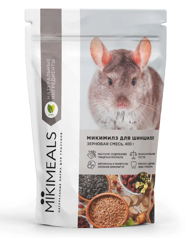 MIKIMEALS Корм для шиншилл