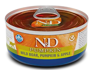Консервы Farmina N&D Pumpkin Cat (Кабан, тыква, яблоко), 70 г