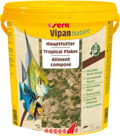 Sera Корм хлопья крупные для крупных рыб "Vipan Nature Large Flakes"