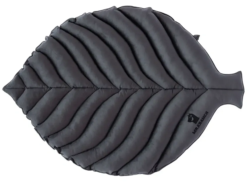 Mr.Kranch Лежанка Листочек, серая