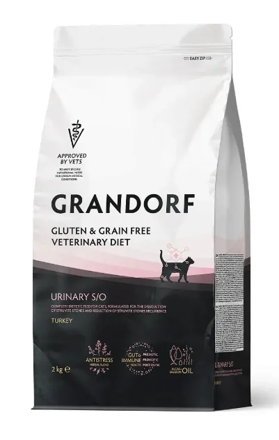 Grandorf Vet Cat Urinary S/O (Индейка)