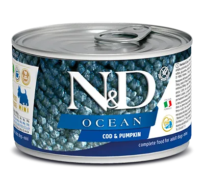 Консервы Farmina N&D Ocean Dog Adult Mini (Треска, тыква)