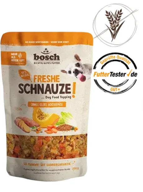 Bosch Freshe Schnauze Topping Жёлтые полевые овощи