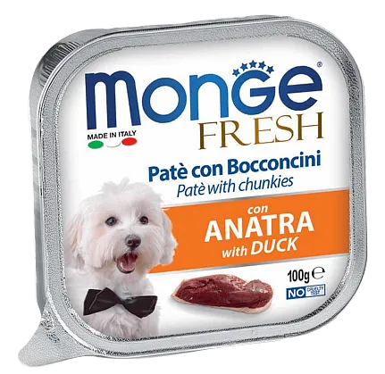 Monge Dog Fresh Pate (Утка)