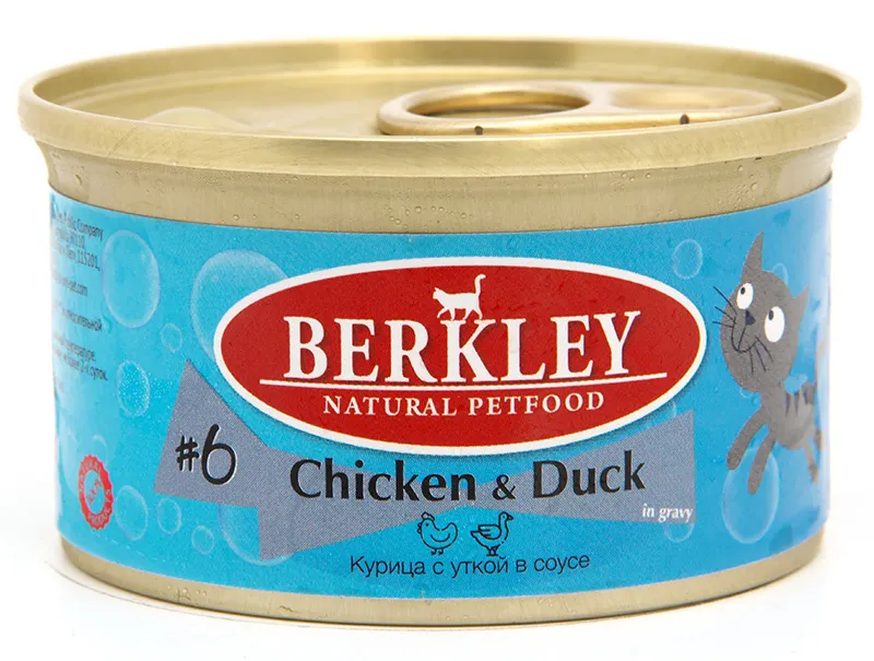 Berkley Tay для кошек №6 (Курица, утка)