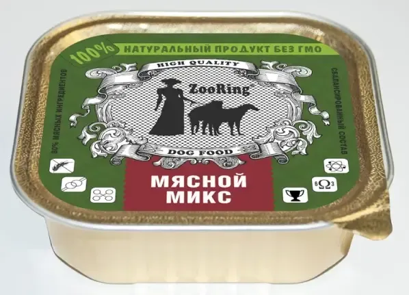 ZooRing Dog Паштет Мясной микс