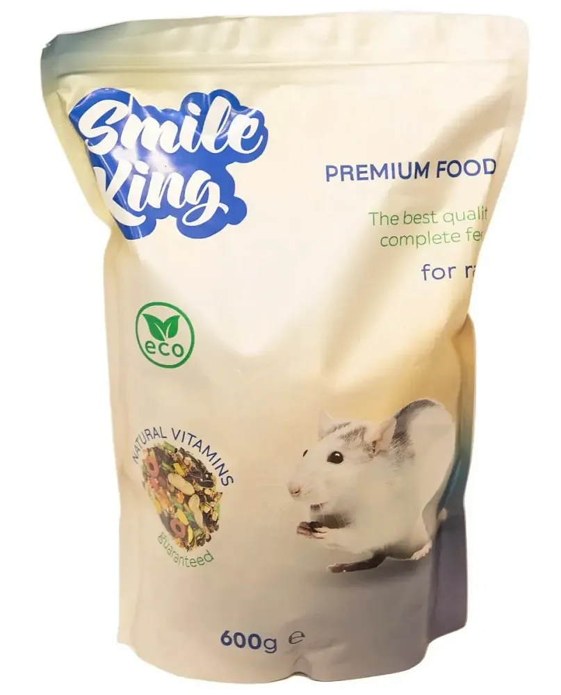 Smile King Корм премиум для крысы, 600 г
