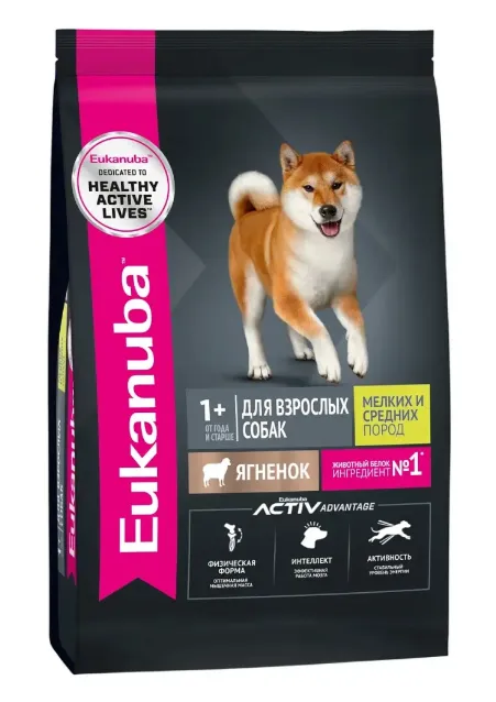 Eukanuba Adult Small & Medium Breed (Ягненок)