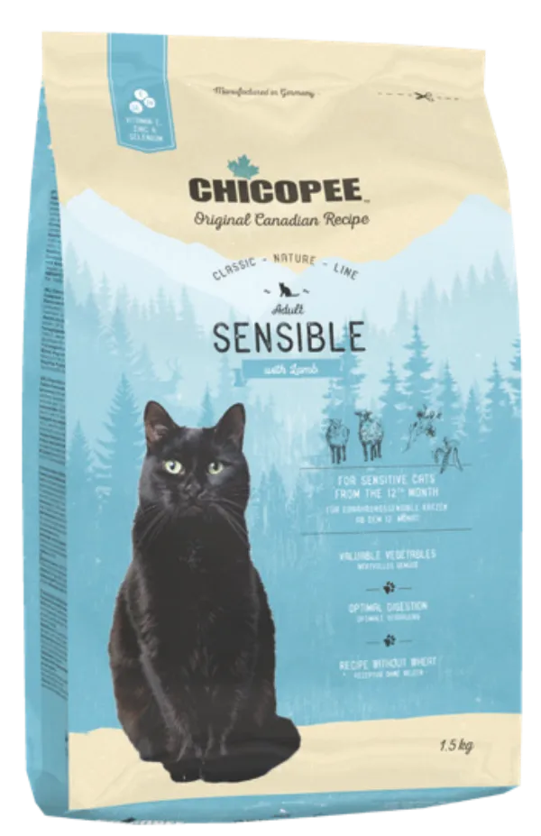 Корм Chicopee CNL Sensible (Ягненок) для кошек