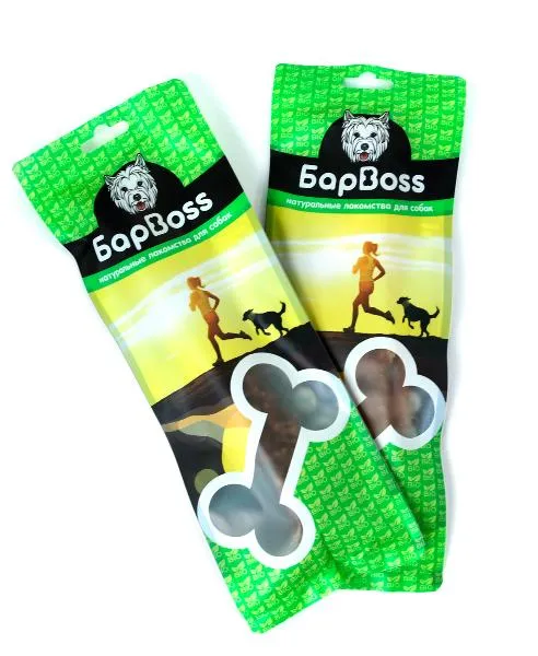 БарBOSS Рубец говяжий темный сушеный
